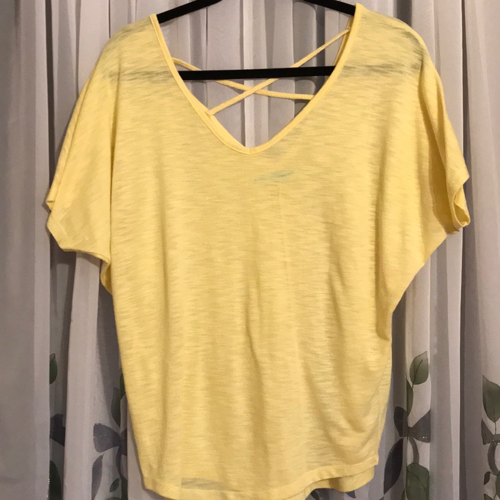 🎈SALE!! Maurice crisscross back shirt